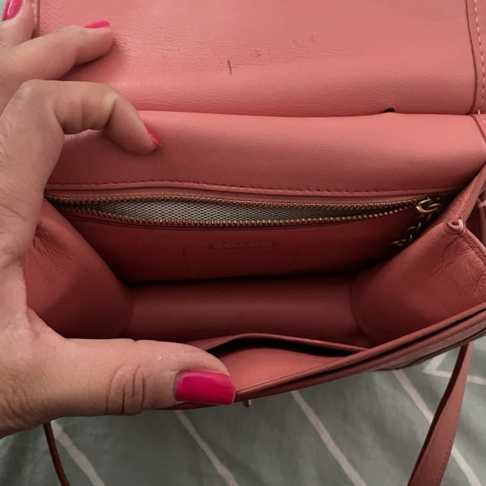 COACH WILLIS TOP HANDLE 18 TAFFY PINK 90s Vibes CROSSBODY BAG - Picture 2 of 13